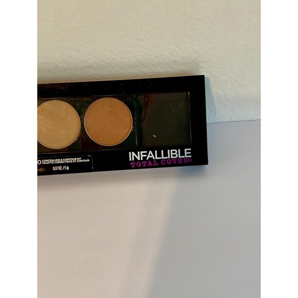 L'Oréal Paris Infallible Total Cover Concealing & Contour Kit ~ #220 Rare Sealed - Picture 6 of 10